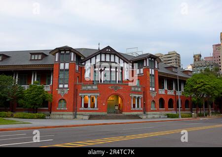 National Taiwan Museum Railway Department Park (il Dipartimento ferroviario del Traffic Bureau) a Taipei Taiwan Foto Stock