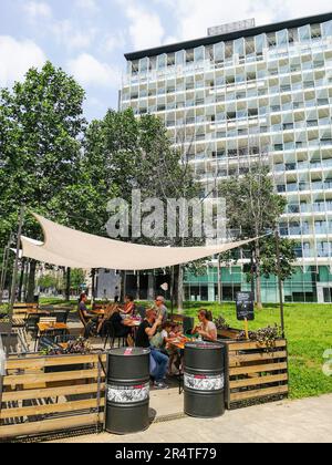 Italia, Milano, Isola, quartiere Isola Foto Stock