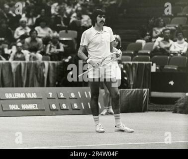 Tennista messicano Raul Ramirez, 1970s Foto Stock