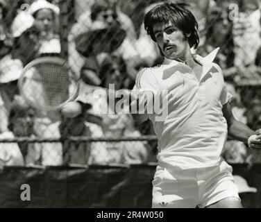 Tennista messicano Raul Ramirez, 1970s Foto Stock