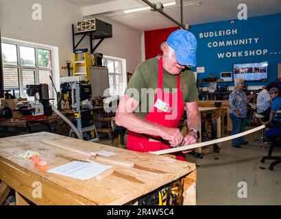 Budleigh Salterton Gala Week. Workshop della comunità. Foto Stock