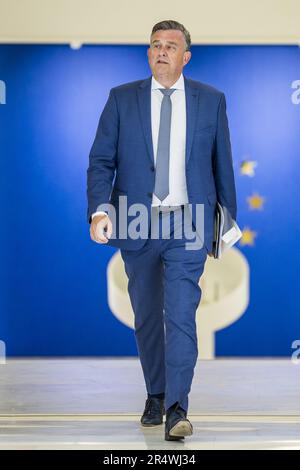 MAASTRICHT - Governatore Emile Roemer prima del voto per i membri del Senato. L'elezione dei membri del Senato avviene ogni quattro anni. ANP MARCEL VAN HOORN olanda fuori - belgio fuori Foto Stock