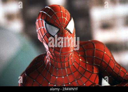 Uomo Ragno Anno : 2002 USA Direttore : Sam Raimi Tobey Maguire Foto Stock