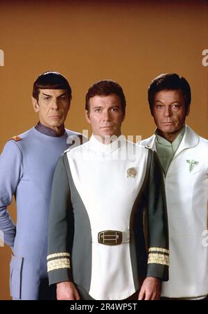 Star Trek The Motion Picture Year : 1979 USA Director : Robert Wise Leonard Nimoy, William Shatner, DeForest Kelley Foto Stock