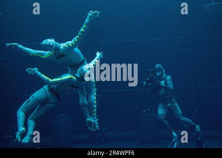 Avatar: The Way of Water anno : 2022 USA regista : James Cameron Shooting picture Foto Stock