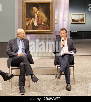 Bergamo, Italia. 30th maggio, 2023. Per celebrare Bergamo capitale della cultura bresciana Rai documentari propone 'i Monti della cultura', un documentario che racconta il patrimonio artistico delle valli bergamasche e bresciane Credit: Agenzia indipendente per le foto/Alamy Live News Foto Stock