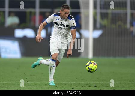 Milano, Italia. 27th maggio, 2023. Rafael Toloi di Atalanta durante la Serie A match a Giuseppe Meazza, Milano. Il credito di immagine dovrebbe essere: Jonathan Moskrop/Sportimage Credit: Sportimage Ltd/Alamy Live News Foto Stock