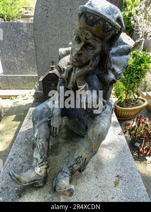 Lapide di Vaslav Nijinsky, vɑːtslɑːf nɪˈ(d)ʒɪnski/; Russo, ballerino, coreografo, poll Foto Stock