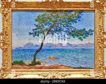 Londra la Courtauld Gallery Somerset House Scuola francese Claude Monet Antibes 1888 Foto Stock