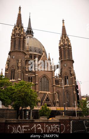 Kirche Maria vom Assedio a Vienna Foto Stock