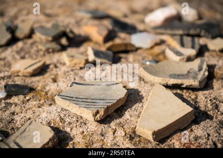 Bandelier National Monument, riserva nazionale del New Mexico Foto Stock