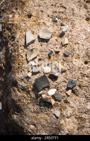 Bandelier National Monument, riserva nazionale del New Mexico Foto Stock