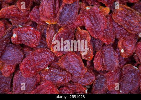 Pomodori secchi (struttura intera) Foto Stock