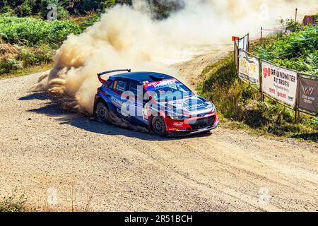 2022° Rally Grampian Forest BRC/SRC Foto Stock