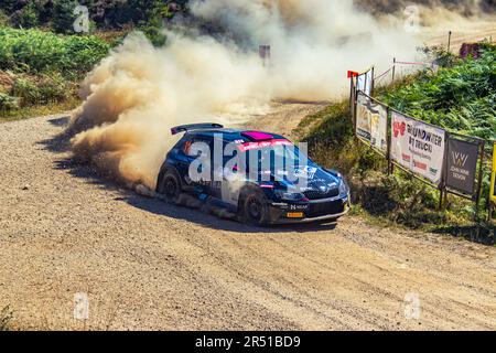 2022° Rally Grampian Forest BRC/SRC Foto Stock