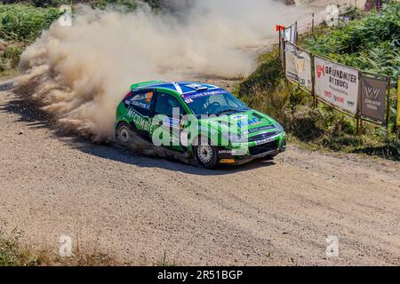 2022° Rally Grampian Forest BRC/SRC Foto Stock