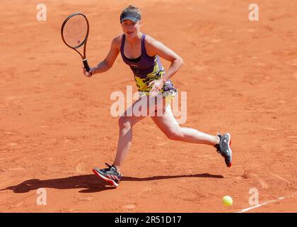 Parigi, Francia, 31st. Maggio, 2022. Il tennista ucraino Elina Svitolina in azione al torneo di tennis French Open 2023 di Roland Garros mercoledì 31 202 maggio. © Juergen Hasenkopf / Alamy Live News Foto Stock
