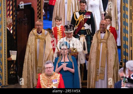 FOTO:JEFF GILBERT 06th maggio 2023 Re Carlo III incoronazione all'interno dell'Abbazia di Westminster, Londra, Regno Unito Foto Stock