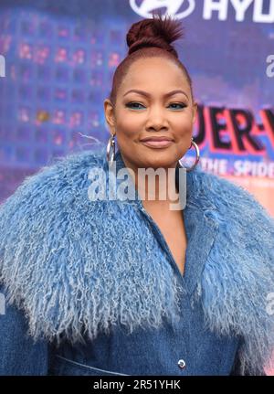 Los Angeles, California, Stati Uniti, 30 maggio 2023. Los Angeles, Stati Uniti. 30th maggio, 2023. Garcelle Beauvais arriva alla prima mondiale "Spider-Man: Across the Spider-verse" di Sony Picture tenutasi presso il Regency Village Theatre di Los Angeles, California, il 30 maggio 2023. © Janet Gough/AFF-USA.COM Credit: AFF/Alamy Live News Foto Stock