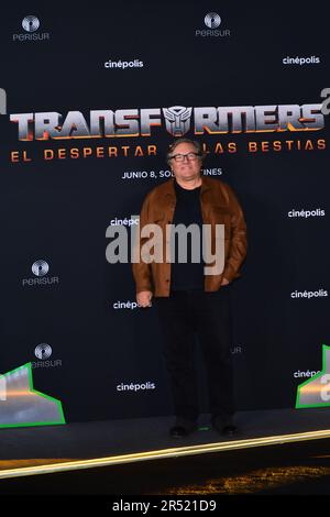 Città del Messico, Messico. 30th maggio, 2023. 30 maggio 2023, Città del Messico, Messico: Il produttore Lorenzo di Bonaventura partecipa al tappeto rosso dei Transformers: Rise of the Beasts Film Premiere al Cinepolis Perisur, il 30 maggio 2023 a Città del Messico, Messico. (Foto di Carlos Tischler/Eyepix/Sipa USA) Credit: Sipa USA/Alamy Live News Foto Stock