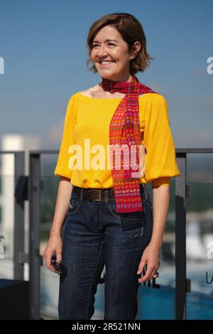 Madrid, Spagna. 31st maggio, 2023. Maria Pujalte partecipa alla nuova serie SkyShowtime "Las Invisibles", presso l'Hotel Emperador di Madrid. Credit: SOPA Images Limited/Alamy Live News Foto Stock