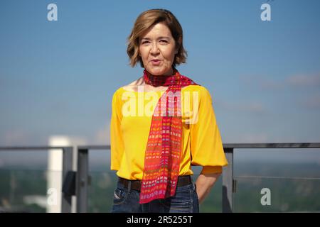 Madrid, Spagna. 31st maggio, 2023. Maria Pujalte partecipa alla nuova serie SkyShowtime "Las Invisibles", presso l'Hotel Emperador di Madrid. (Foto di Atilano Garcia/SOPA Images/Sipa USA) Credit: Sipa USA/Alamy Live News Foto Stock