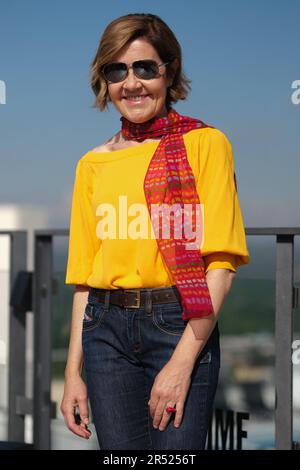 Madrid, Spagna. 31st maggio, 2023. Maria Pujalte partecipa alla nuova serie SkyShowtime "Las Invisibles", presso l'Hotel Emperador di Madrid. (Foto di Atilano Garcia/SOPA Images/Sipa USA) Credit: Sipa USA/Alamy Live News Foto Stock