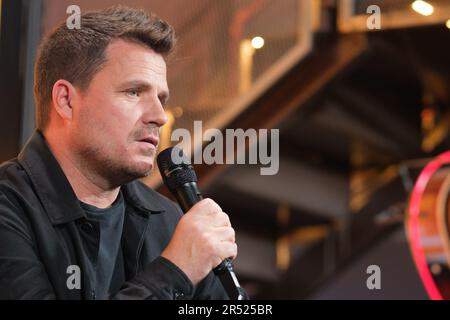 Madrid, Spagna. 31st maggio, 2023. Il cantante Dani Martín, partecipa alla presentazione di El Camino a Madrid. Credit: SOPA Images Limited/Alamy Live News Foto Stock