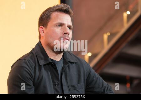 Madrid, Spagna. 31st maggio, 2023. Il cantante Dani Martín, partecipa alla presentazione di El Camino a Madrid. (Foto di Atilano Garcia/SOPA Images/Sipa USA) Credit: Sipa USA/Alamy Live News Foto Stock