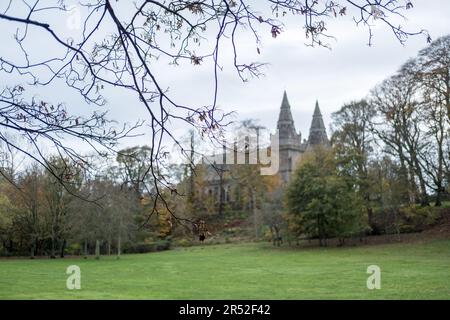 St Machar's Cathedral, una chiesa di Aberdeen, Scozia. Si trova a nord del centro della città. Foto Stock