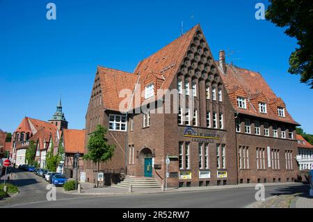 Casa, Agenzia immobiliare, Auf dem Meere, Egersdorffstrasse, Lueneburg, Bassa Sassonia, Germania Foto Stock