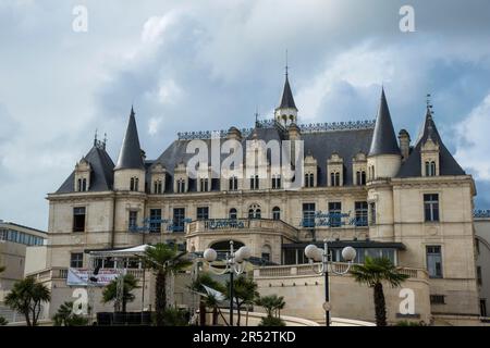 Arcachon, Aquitaine, Boulevard Veyrier Montagneres, Francia Foto Stock