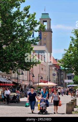 Carl-Schurz-Strasse, Spandau, Berlino, Germania Foto Stock