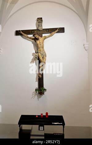 Vienna, Austria. Monastero minorita di Vienna. Il chiostro nord del monastero minorita Foto Stock