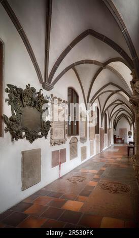 Chiostro di San Chiesa di Anna, Augusta, Baviera, Germania Foto Stock