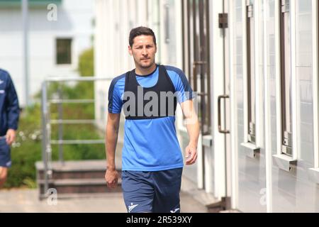 San Pietroburgo, Russia. 31st maggio, 2023. Daler Kuzyaev della Zenit Football Club visto durante la sessione di allenamento al Gazprom Training Centre prima della partita del 30th° turno della Russian Premier League, Zenit Saint Petersburg - Fakel Voronezh. Credit: SOPA Images Limited/Alamy Live News Foto Stock
