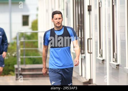 San Pietroburgo, Russia. 31st maggio, 2023. Daler Kuzyaev della Zenit Football Club visto durante la sessione di allenamento al Gazprom Training Centre prima della partita del 30th° turno della Russian Premier League, Zenit Saint Petersburg - Fakel Voronezh. (Foto di Konstantinov/SOPA Images/Sipa USA) Credit: Sipa USA/Alamy Live News Foto Stock