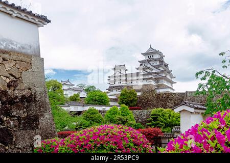 Castello di Himeji (Himeji/Giappone) Foto Stock