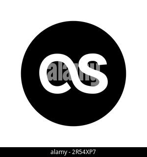 Vinnytsia, Ucraina - 16 maggio 2023. Last.fm logotipo sociale in uno stile piatto. L'icona dei social media può essere utilizzata per il Web, i dispositivi mobili e l'interfaccia utente. Icona lastfm isolata attivata Illustrazione Vettoriale
