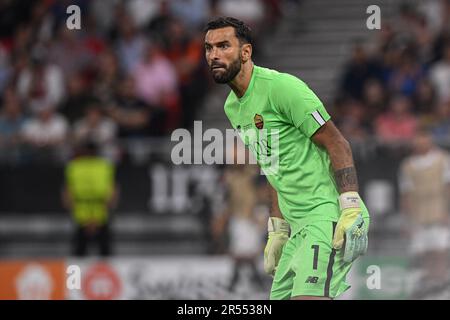 Budapest, Ungheria, 31/05/2023, portiere Rui Patricio (1 Roma) durante la finale della UEFA Europa League 2023 tra Siviglia e Roma alla Puskas Arena di Budapest, Ungheria Soccer (Cristiano Mazzi / SPP) Foto Stock
