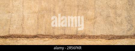 Paesaggio astratto - sfondo di buckskin amato corteccia carta fatta a mano creato in Messico Foto Stock