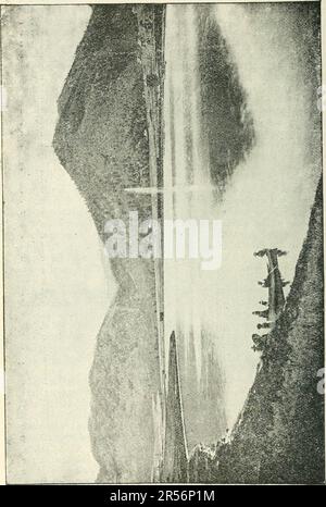 'Oltre la gamma al Golden Gate : una guida turistica completa per Colorado, New Mexico, Utah, Nevada, California, Oregon, Puget Sound e il grande nord-ovest' (1895) Foto Stock