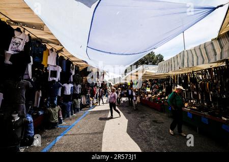 Italia. Piemonte. Intra-Verbania. mercato locale Foto Stock