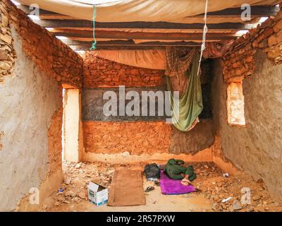 Mauritania, regione di Adrar, Entkemkemt, vita quotidiana Foto Stock