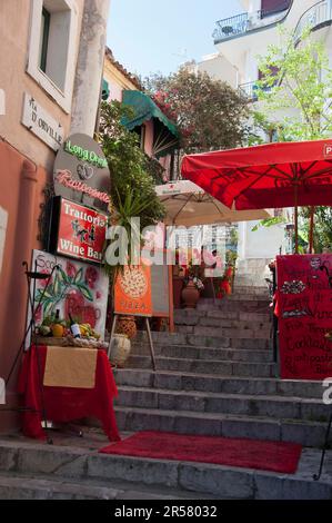 Centro storico, Taormina, Sicilia, Italia Foto Stock
