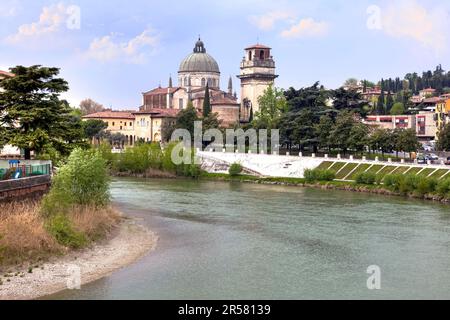 Cattedrale di San Giorgio in Braida, Verona, Veneto, Regione del Veneto, Italia Foto Stock