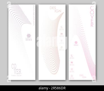 Modello astratto. Modello per la progettazione di banner, poster e poster. Layout della copertina, degli opuscoli, degli opuscoli e dei cataloghi. Un'idea per cre Illustrazione Vettoriale