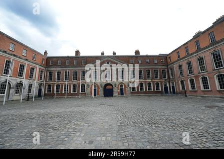 Il Castello di Dublino, Dublino, Irlanda. Foto Stock