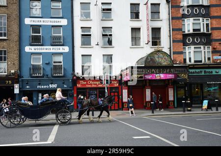 Il teatro Olympia in Dame Street, Dublino, Irlanda. Foto Stock