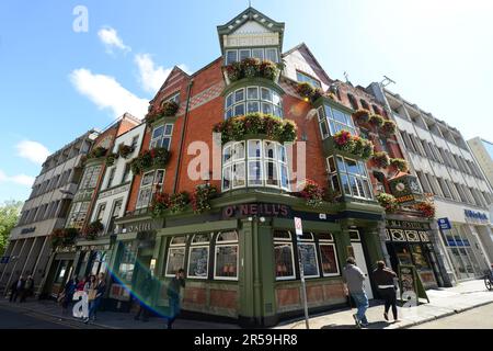 O'Neills Pub & Kitchen in Suffolk Street a Dublino, Irlanda. Foto Stock